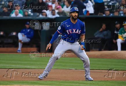 MLB: Texas Rangers at Oakland Athletics