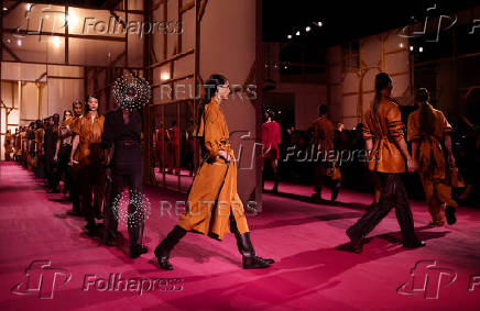 Hermes Spring/Summer 2025 collection at Paris Fashion Week