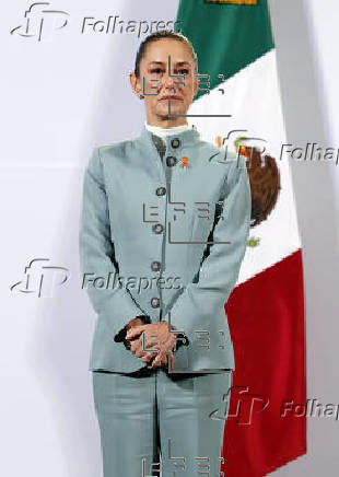 Conferencia de prensa de la presidenta de Mxico Claudia Sheinbaum