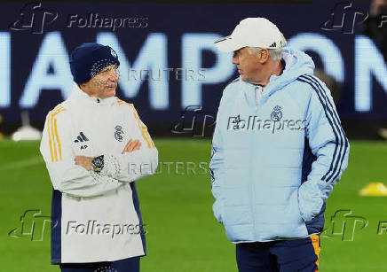 Champions League - Real Madrid Training