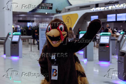 The day before Thanksgiving travel at LaGuardia Airport in the Queens borough of New York City