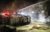 Georgian opposition protests in Tbilisi