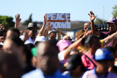 Peace prayer march in Cape Town