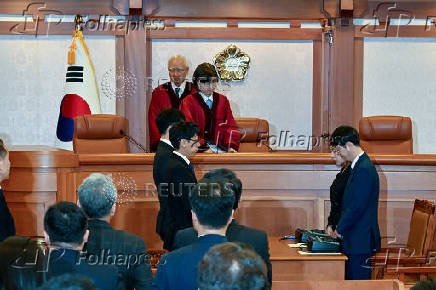 First preparatory hearing of a trial on the validity of President Yoon Suk Yeol's impeachment by the National Assembly at the constitutional court of Korea