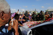 Funeral of Suriname ex-President Bouterse, in Paramaribo