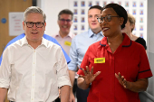 Prime Minister Keir Starmer Gives Speech On Plan To Cut NHS Waiting Times