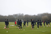 Europa League - Manchester United Training