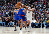 NBA: New York Knicks at Denver Nuggets