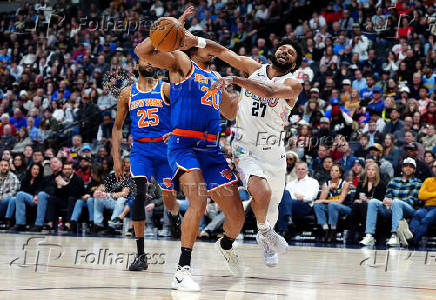 NBA: New York Knicks at Denver Nuggets