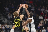 NBA: San Antonio Spurs at Utah Jazz