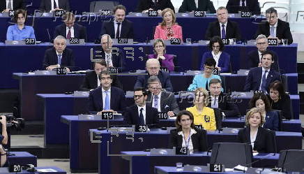 European Parliament session in Strasbourg