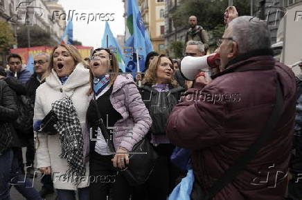 Nationwide general strike in Italy against the government's budget plan