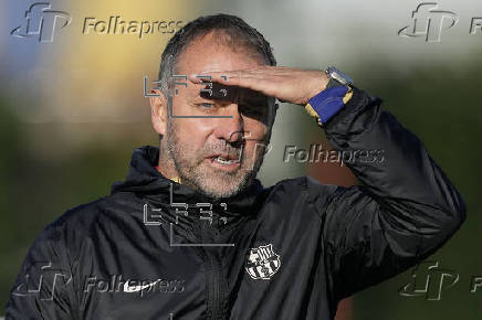 Entrenamiento del FC Barcelona