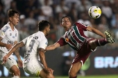 O jogador Ganso - Partida entre Santos e Fluminense