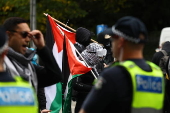 Pro-Palestinian protest in Melbourne