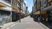 Rua da abandonada no Recife