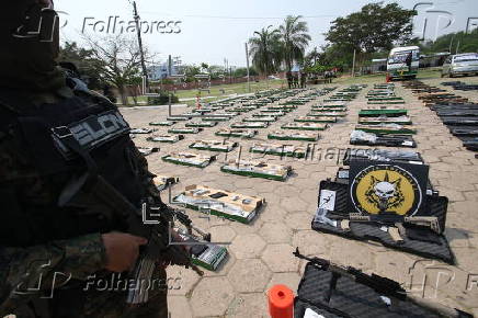 Decomisan en Bolivia cerca de dos centenares de armas de fuego en una operacin antidrogas