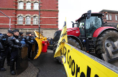 Protest against the EU-Mercosur Trade Agreement in Strasbourg