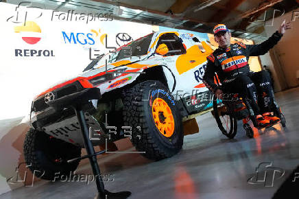 Isidre Esteve y el  Repsol Toyota Rally Team presentan su proyecto para el Rally Dakar 2025