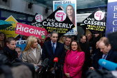 Ireland's Taoiseach Simon Harris wraps up election campaign