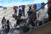 Movimentao no aeroporto de Congonhas neste incio de dezembro