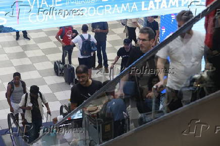 Movimentao no aeroporto de Congonhas neste incio de dezembro