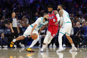 NBA: Charlotte Hornets at Philadelphia 76ers