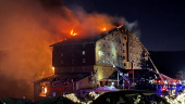 Ski resort hotel fire in Turkey