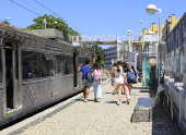Movimentao de passageiros no transporte em Lisboa