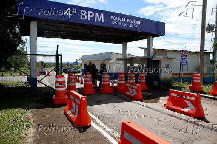 Folhapress Fotos Fachada Do Bpm Onde Anderson Torres Ficar Preso