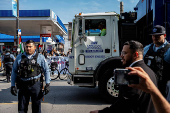 Police break up pro-Palestinian encampment at DePaul university in Chicago