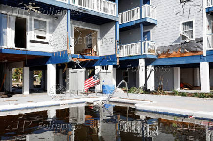 Aftermath of Hurricane Helene in Florida