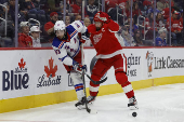 NHL: New York Rangers at Detroit Red Wings