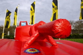 Protest at General Meeting of Borussia Dortmund