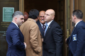 Former Trump lawyer and former New York City Mayor Giuliani arrives at U.S. Federal court, in New York