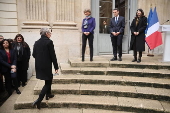 Handover ceremonies after government reshuffle in France