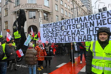 Polish farmers protest in Warsaw