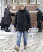 Epiphany celebration in Kyrgyzstan