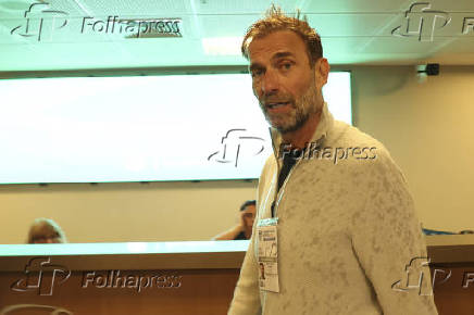 Jrgen klopp visita o allianz parque antes da partida entre palmeiras x rb bragantino pelo campeonato paulista