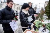 Russian opposition leader Alexei Navalny's tribute in Moldova