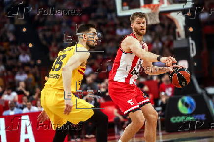 Basketball EuroLeague play-offs - Olympiacos Piraeus vs FC Barcelona