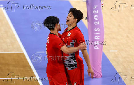 Volleyball - Men's Preliminary Round - Pool C - Japan vs Germany