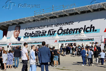 People's Party (OEVP) election campaign kick-off in Vienna