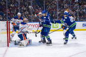 NHL: Edmonton Oilers at Vancouver Canucks