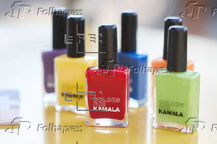 Amy Rosenthal and Kate Friedman 'Colors for Kamala' nail polish project