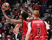 EuroLeague basketball - EA7 Emporio Armani Milan vs Maccabi Tel Aviv