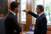 NATO Secretary General Mark Rutte visits Athens