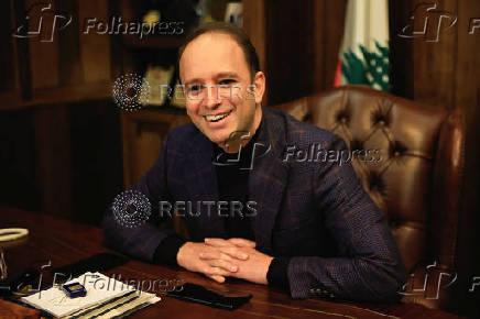 Bachir Khodr, governor of Lebanon's Baalbek-Hermel province, speaks during an interview with Reuters in Baalbek