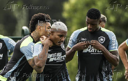 Entrenamiento del equipo brasileo Botafogo