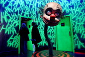 Tim Burton's Labyrinth exhibition at the Fabbrica del Vapore in Milan